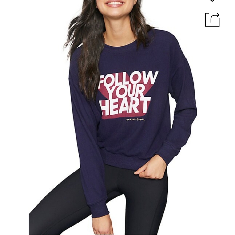 Spiritual gangster follow your heart sweatshirt